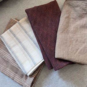 Farmhouse Style Hand-Woven Cotton Pillowcases